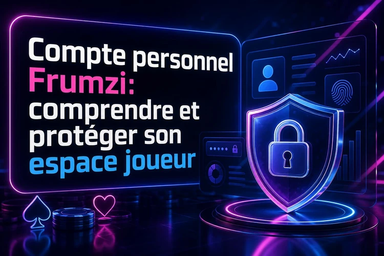 Compte personnel Frumzi: comprendre et protéger son espace joueur