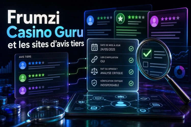 Frumzi Casino Guru et les sites d’avis tiers