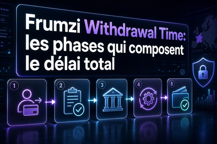 Frumzi Withdrawal Time: les phases qui composent le délai total